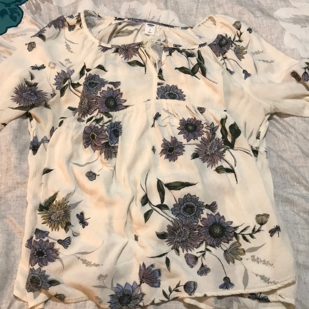 Floral tunic